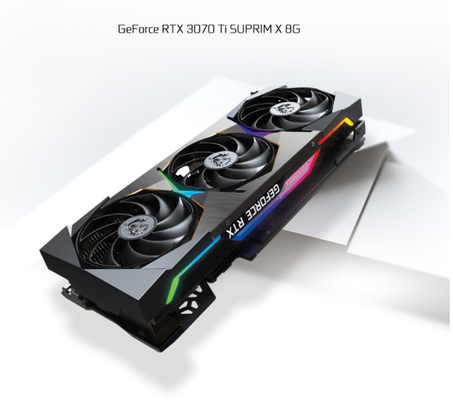 Exploitation Rig Graphics Card 256bit de Suprim de Ti de MSI Geforce Rtx 3070