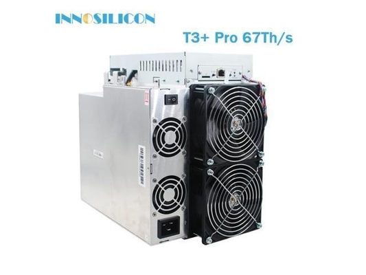 De BTC de mineur pro 67t 67th/S Bitcoin BTC mineur Machine Asic Miner d'Innosilicon T3+
