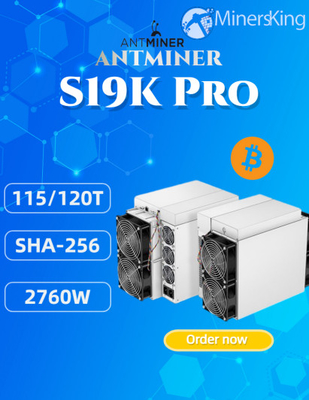 Bitmain S19k Pro BTC Asic Miner 115e/S Bitcoin Asic machine