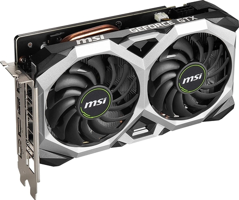 Carte graphique superbe des 1660s DVI de carte graphique de GeForce GTX 1660 de jeu de MSI