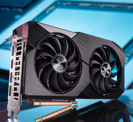 Bit de Rig Graphics Card 14000MHz 8pin 128 d'exploitation de RX 6600 8G AMD RADEON