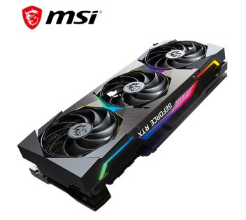 Exploitation Rig Three Fan Graphics Card GeForce RTX 3090 SUPRIM X 24G