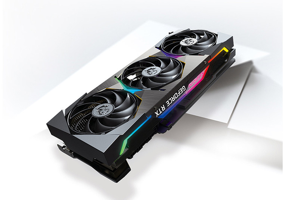 Exploitation Rig Three Fan Graphics Card GeForce RTX 3090 SUPRIM X 24G