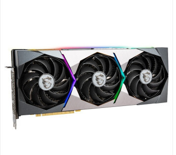 Exploitation Rig Three Fan Graphics Card GeForce RTX 3090 SUPRIM X 24G
