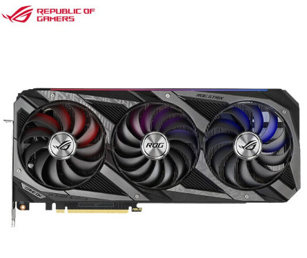 Carte graphique de bureau NVIDIA 256bit de jeu de jeu de Rog Strix Rtx 3060ti O8g