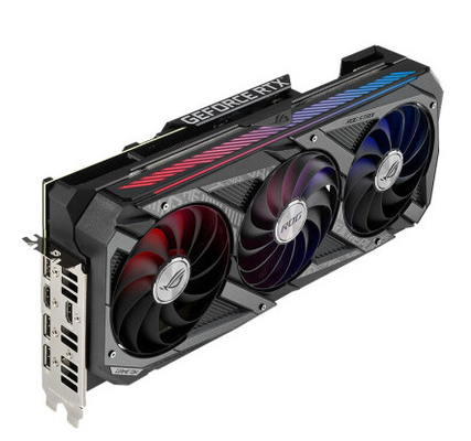 Carte graphique de bureau NVIDIA 256bit de jeu de jeu de Rog Strix Rtx 3060ti O8g