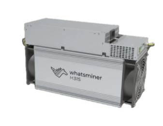 Mineur Whatsminer M31s 76th/S de 46W/T Whatsminer Bitcoin avec le bloc alim. original