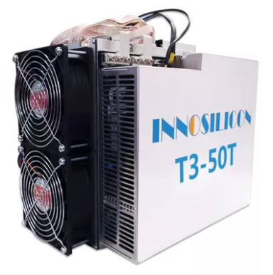 Algorithme du mineur SHA-256 de T3 50TH/S 3100W Innosilicon Bitcoin d'Innosilicon de mineur de BTC